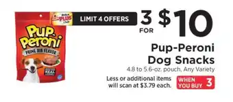 ShopRite Pup-Peroni Dog Snacks offer