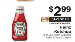 ShopRite Heinz Ketchup offer
