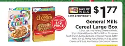 ShopRite General Mills Cereal Large Box offer