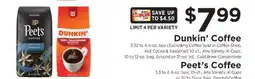 ShopRite Dunkin' Coffee offer