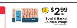 ShopRite Bowl & Basket Chicken Wings offer