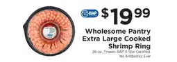 ShopRite Wholesome Pantry Extra Large Cooked Shrimp Ring offer