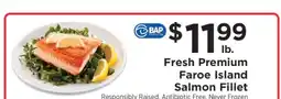 ShopRite Fresh Premium Faroe Island Salmon Fillet offer