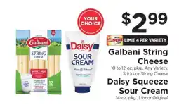 ShopRite Galbani String Cheese offer