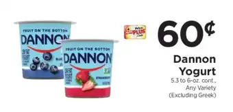 ShopRite Dannon yogurt offer