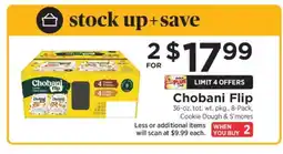 ShopRite Chobani Flip offer