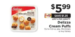 ShopRite Delizza Cream Puffs offer