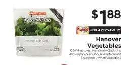 ShopRite Hanover Vegetables offer