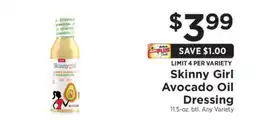 ShopRite Skinny Girl Avocado Oil Dressing offer