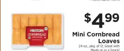 ShopRite Mini Cornbread Loaves offer