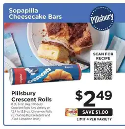 ShopRite Pillsbury Crescent Rolls offer