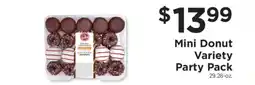 ShopRite Mini Donut Variety Party Pack offer
