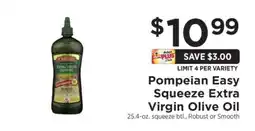 ShopRite Pompeian Easy Squeeze Extra Virgin Olive Oil offer