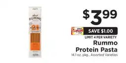 ShopRite Rummo Protein Pasta offer