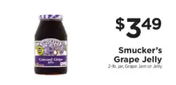 ShopRite Smucker's Grape Jelly offer