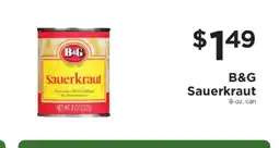 ShopRite B&G Sauerkraut offer