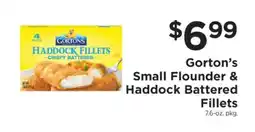 ShopRite Gorton's Small Flounder & Haddock Battered Fillets offer