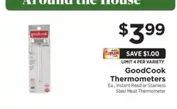 ShopRite GoodCook Thermometers offer