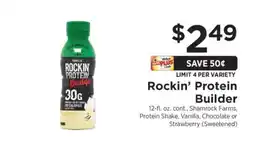 ShopRite Rockin´ Protein Builder offer