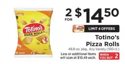 ShopRite Totino's Pizza Rolls offer