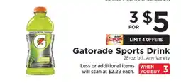 ShopRite Gatorade Sports Drink offer