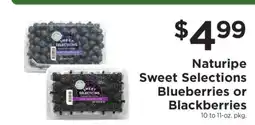ShopRite Naturipe Sweet Selections Blueberries or Blackberries offer