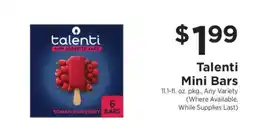 ShopRite Talenti Mini Bars offer