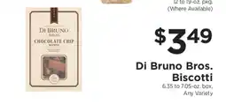 ShopRite Di Bruno Bros. Biscotti offer