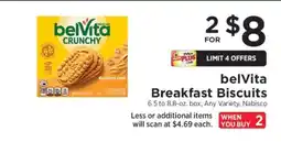 ShopRite belVita Breakfast Biscuits offer