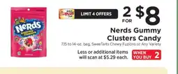 ShopRite Nerds Gummy Clusters Candy offer