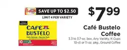 ShopRite Cafe Bustelo Coffee offer
