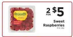 ShopRite Sweet Raspberries offer