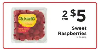 ShopRite Sweet Raspberries offer