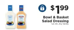 ShopRite Bowl & Basket Salad Dressing offer