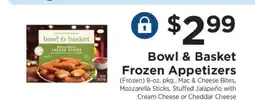 ShopRite Bowl & Basket Frozen Appetizers offer