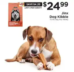 ShopRite Jinx Dog Kibble offer