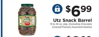 ShopRite Utz Snack Barrel offer