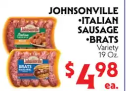 La Chiquita Food Market JOHNSONVILLE •ITALIAN SAUSAGE •BRATS offer