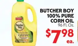 La Chiquita Food Market BUTCHER BOY 100% PURE CORN OIL offer