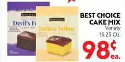 La Chiquita Food Market BEST CHOICE CAKE MIX offer
