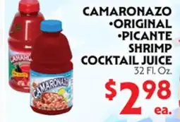 La Chiquita Food Market CAMARONAZO •ORIGINAL •PICANTE SHRIMP COCKTAIL JUICE offer