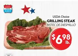 La Chiquita Food Market USDA Choice GRILLING STEAK offer