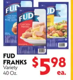 La Chiquita Food Market FUD FRANKS offer