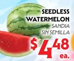 La Chiquita Food Market SEEDLESS WATERMELON offer