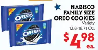 La Chiquita Food Market NABISCO FAMILY SIZE OREO COOKIES offer
