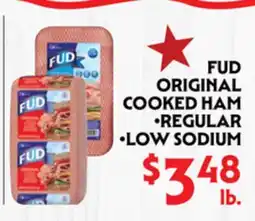 La Chiquita Food Market FUD ORIGINAL COOKED HAM • REGULAR • LOW SODIUM offer