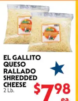 La Chiquita Food Market EL GALLITO QUESO RALLADO offer