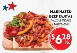 La Chiquita Food Market MARINATED BEEF FAJITAS offer