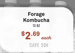 Standard Market FORAGE KOMBUCHA offer