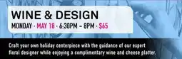 Standard Market WINE & DESIGN offer